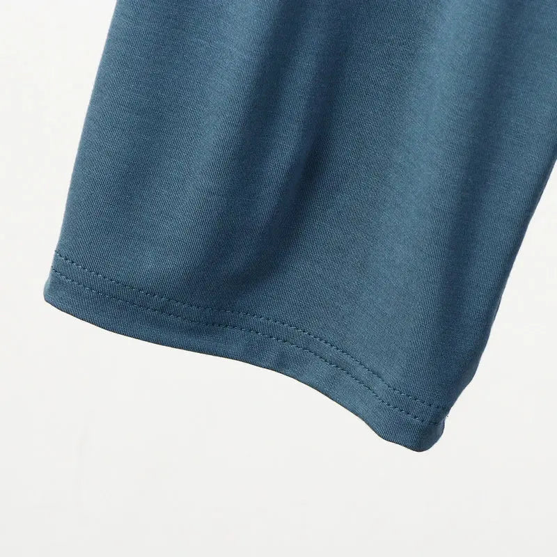 Legging Longueur Mollet — Coton & Spandex, Taille Élastique