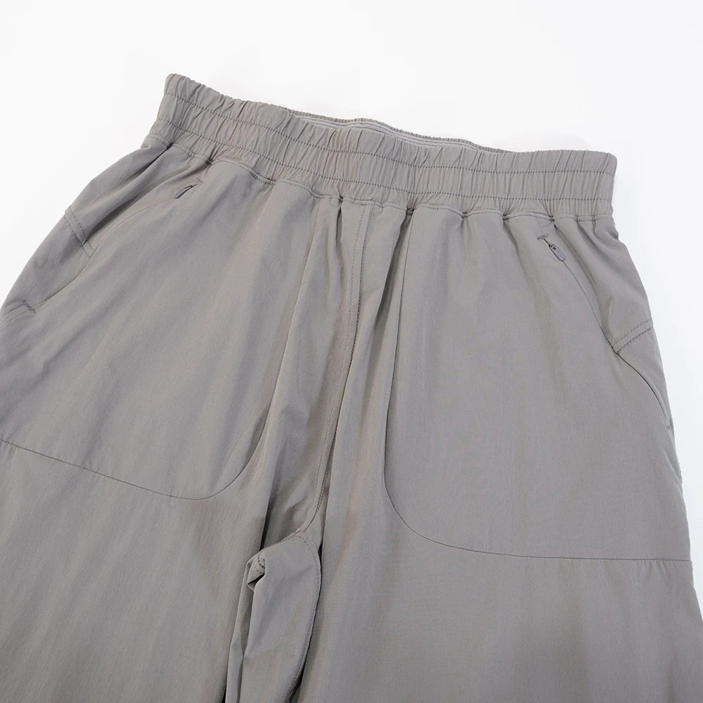 Pantalon Sport Jambes Larges Imprimé — Poche, Respirant, Pleine Longueur