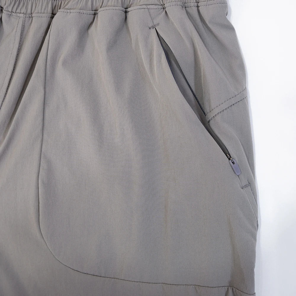 Pantalon Sport Jambes Larges Imprimé — Poche, Respirant, Pleine Longueur