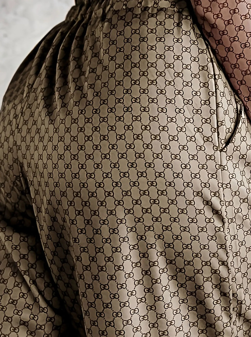 Pantalon Oversize Taille Haute — Poche, Longueur Cheville, Style Décontracté