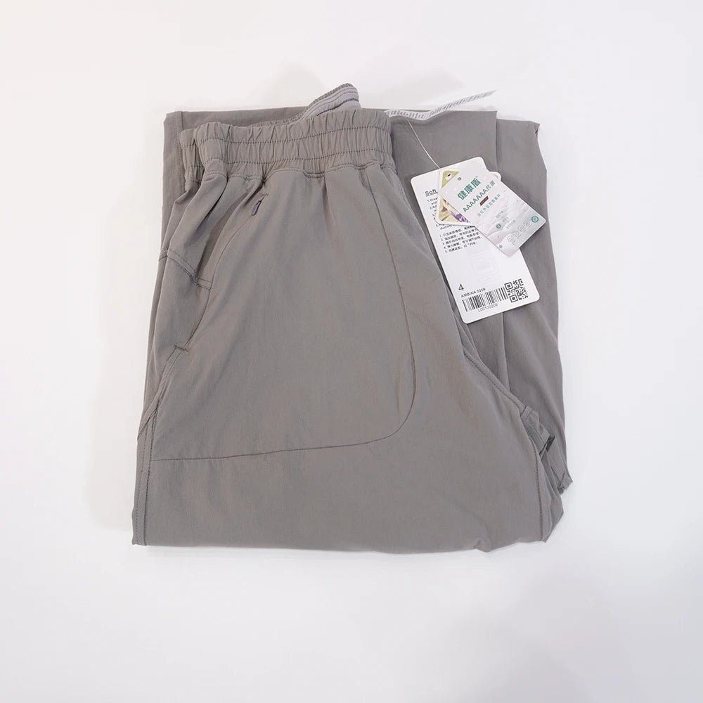 Pantalon Sport Jambes Larges Imprimé — Poche, Respirant, Pleine Longueur