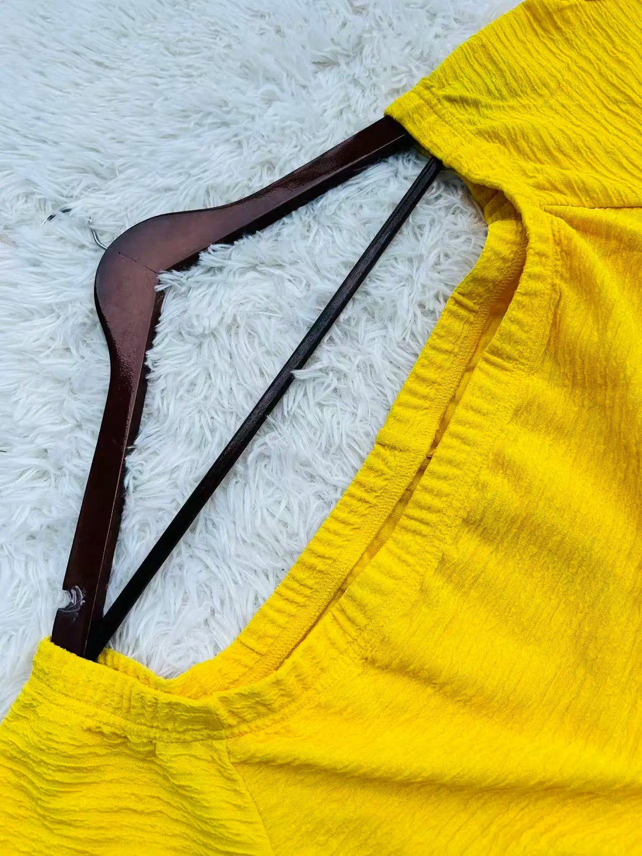 Robe Asymétrique Une Épaule — Nœud Décoratif & Coupe Fluide