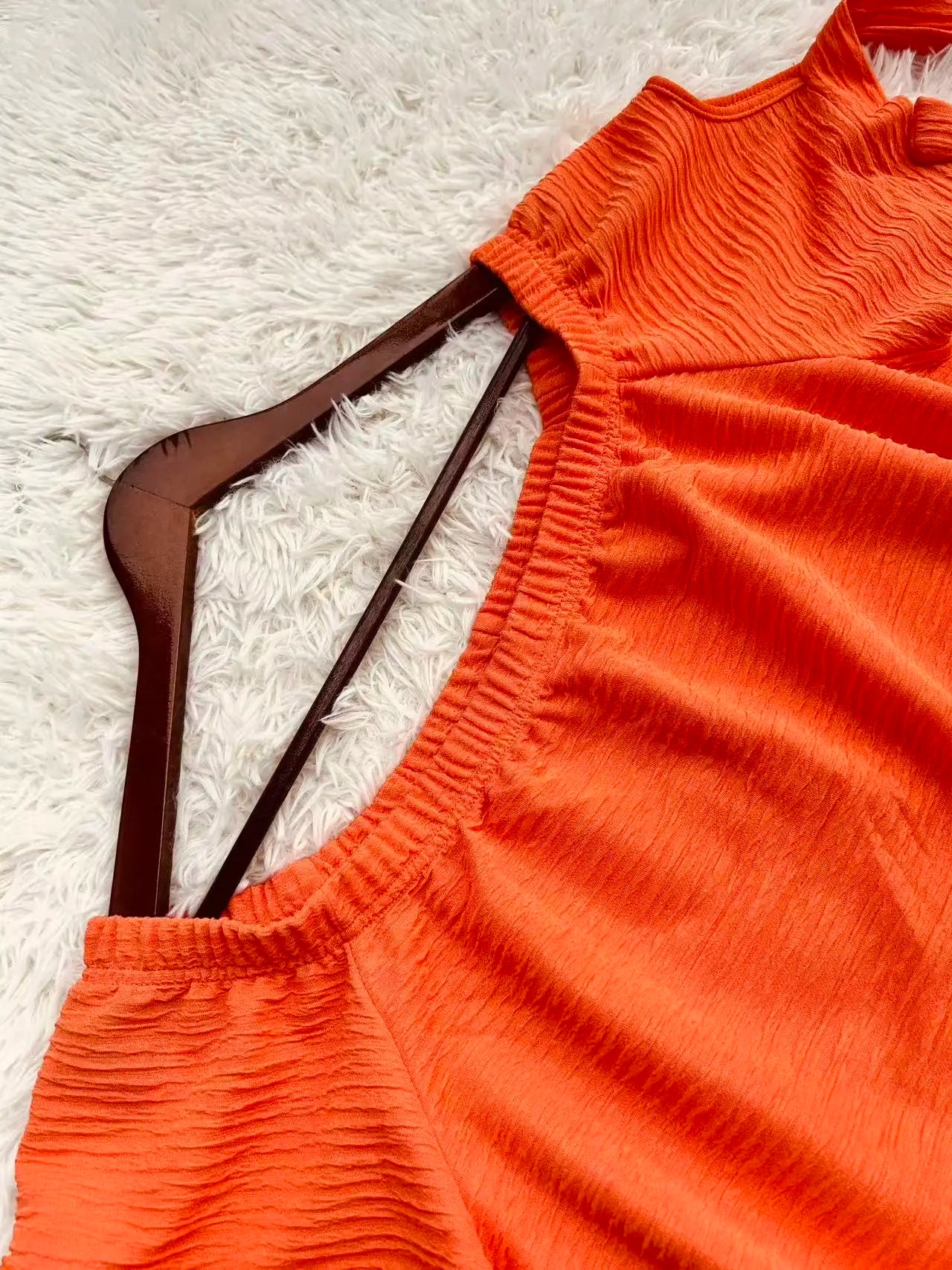 Robe Asymétrique Une Épaule — Nœud Décoratif & Coupe Fluide