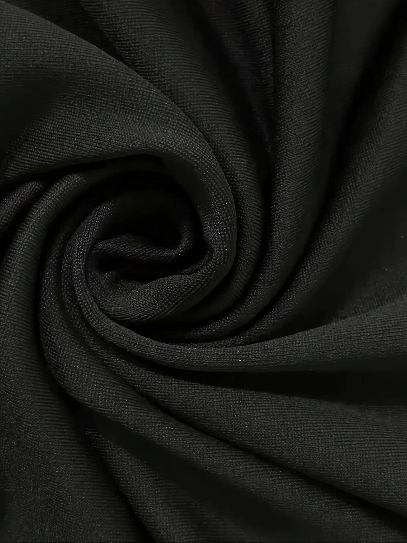 Top Plissé Devant Col en V — Manches Courtes, Coupe Régulière, Tailles 1XL-5XL
